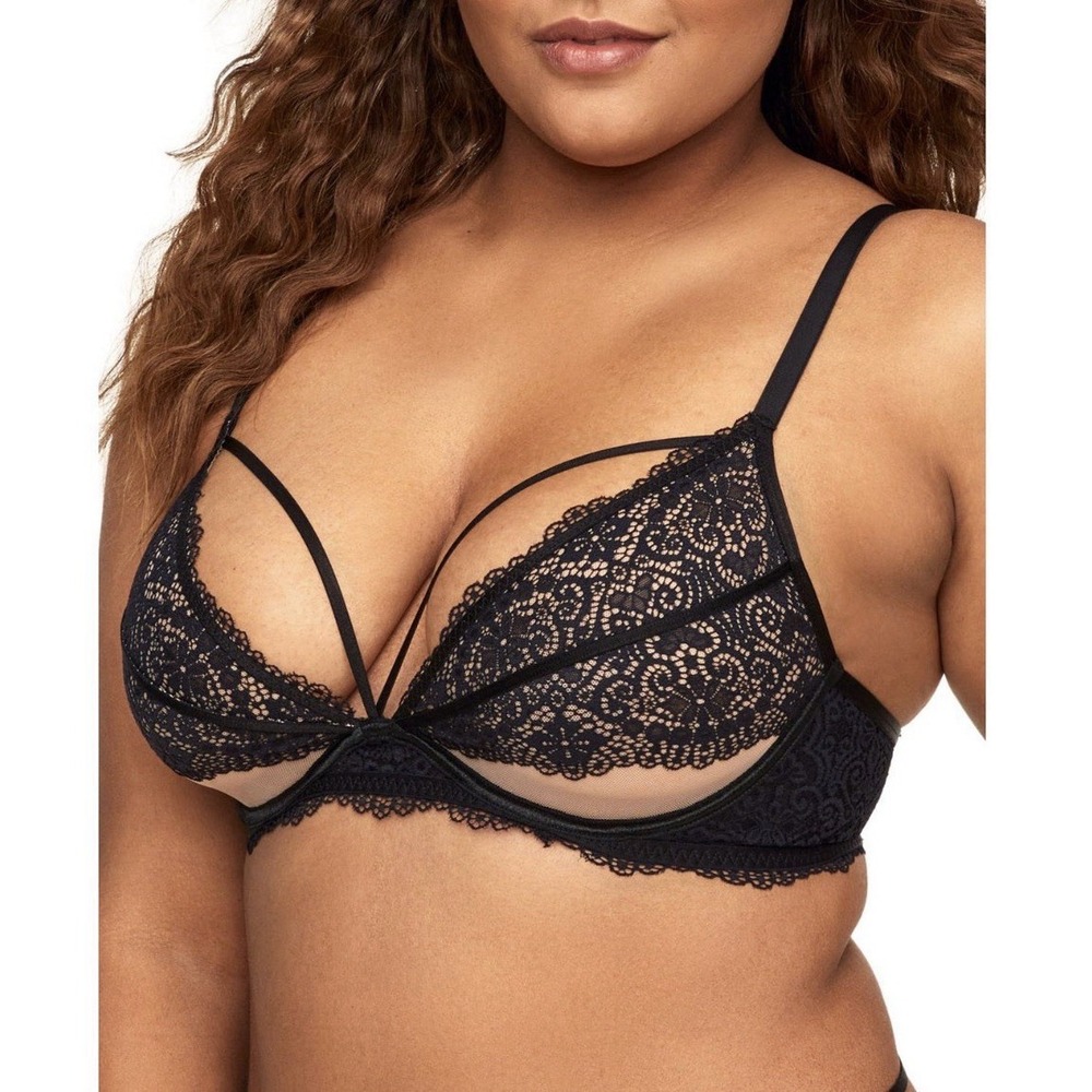 Adore Me Women's Bra- Lace Size 40B- Unlined Plunge Bra From Macys